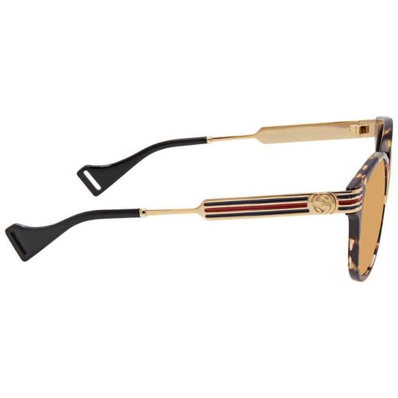 NEW Gucci Yellow and Gold Sport Unisex Sunglasses main image 4